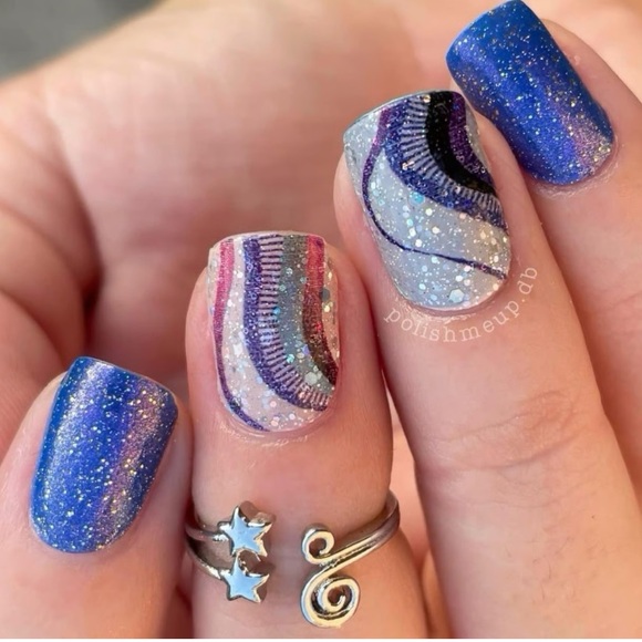 Color Street Other - *Exclusive* Color Street: Glow With the Flow (Accent Pack) | Nude Glitter Curve